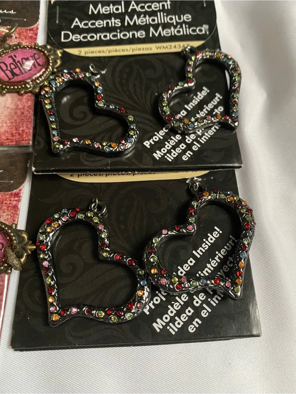Assorted Jewelry Making Charms and Accents